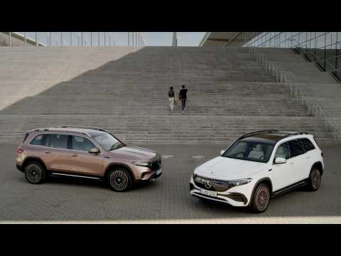 The new Mercedes-Benz EQB Trailer
