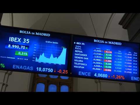 Spanish stock market opens flat pending US employment report