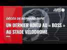 VIDÉO. Bernard Tapie : les supporters de l'OM au Vélodrome pour dire adieu au « boss »