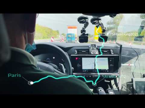 STELLANTIS Autonomous Driving Journey Paris-Hamburg