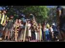 Indigenous people in Paraguay march to demand rights, restitution of lands