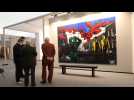 Gilbert and George show their new work at the 'Frieze Masters' in London