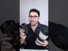 Prime vs. Zoom lenses with Canon Explorer of Light Roberto Valenzuela - #Shorts