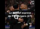 Le débrief express de PSG-Angers (2-1)