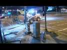 Australian police chase tractor used in daring bike shop ram raid