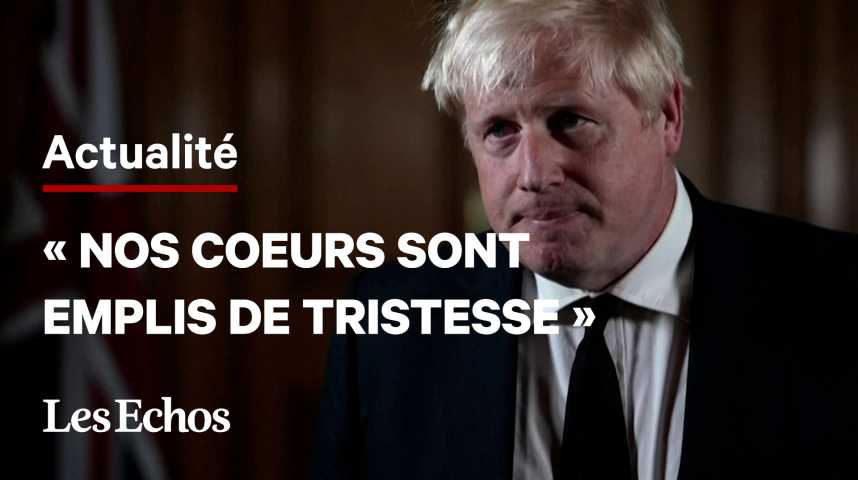 Illustration pour la vidéo Boris Johnson exprime sa stupeur et sa tristesse après le décès du député poignardé