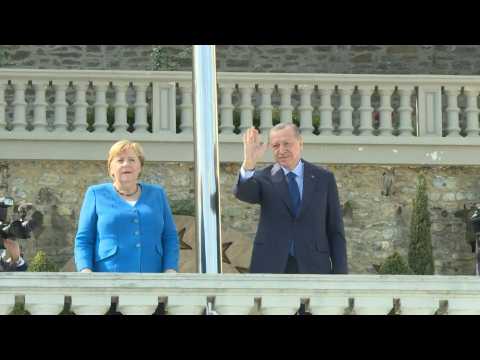 Germany's Merkel visits Turkish president Erdogan in Istanbul