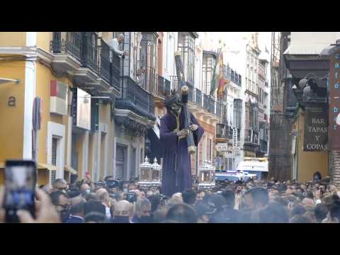 Religious procession in Seville, Spain