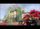 Chantenay-Villedieu. 50 tonnes de maïs partent en fumée dans un silo, 40 pompiers mobilisés