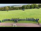 Vimy: trois hélicoptères de l'armée de l'air canadienne se sont posés pour un hommage spectaculaire