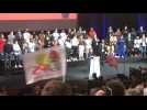 Lille : ambiance à la convention d'investiture d'Anne Hidalgo comme candidate PS à la présidentielle