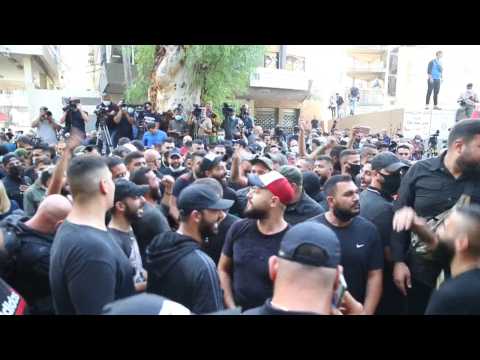 Six dead as heavy gunfire breaks out at Beirut protest