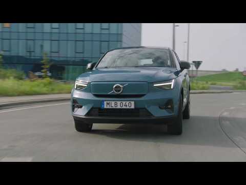 The new Volvo C40 Driving Video