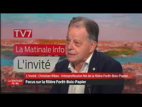 La Matinale | L'invité | Christian Ribes, Interprofession NA de la filière Forêt -Bois-Papier