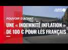 VIDÉO. Pouvoir d'achat : Jean Castex annonce une « indemnité inflation » de 100 euros
