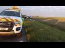 Grave collision frontale sur l'axe Bapaume - Cambrai