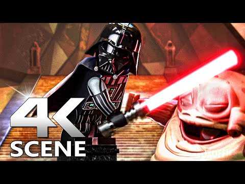 LEGO STAR WARS Terrifying Tales "Darth Vader VS Jabba" Clip (4K ULTRA HD) Animation