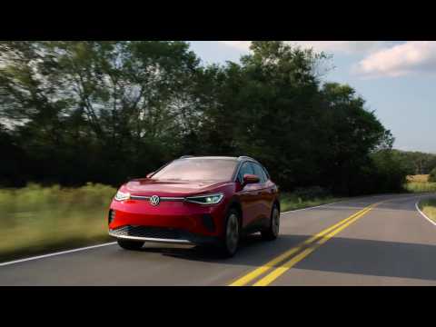 2021 Volkswagen ID.4 AWD Pro S with Gradient Package Driving Video