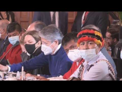 Dialogue between indigenous people of Ecuador and government concludes