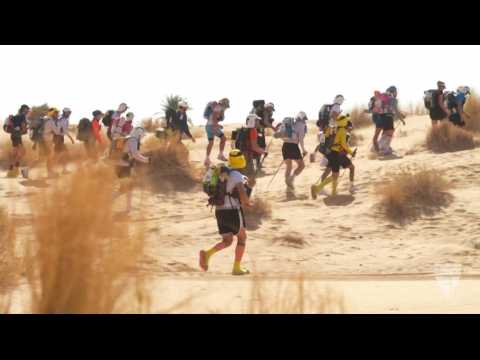 Grueling ultramarathon across the Sahara Desert sets off in Morocco