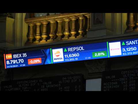 Spanish stock market falls 0.09% due to the decline in Wall Street