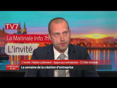 La Matinale | L'invité | Fabien Lallement, appui aux entreprises de la CCI Bordeaux Gironde