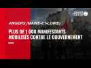 Angers : plus de mille manifestants contre la politique du gouvernement