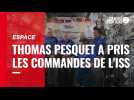 VIDÉO. L'astronaute Thomas Pesquet a pris les commandes de l'ISS, une première pour un Français