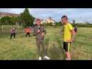 Noham fait du Quidditch !