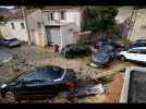 Inondations à Marseille : que des dégâts matériels