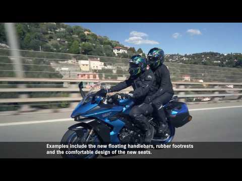 Suzuki GSX-S1000GT M2 features and benefits - Minimized vibration for greater comfort and less fatigue