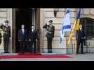 Israeli president Isaac Herzog visits Ukraine