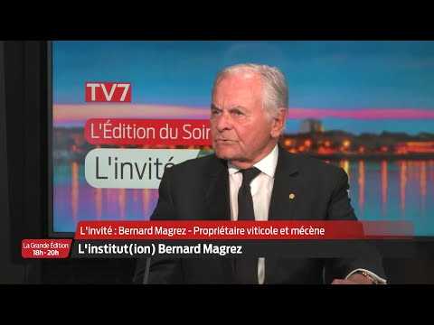 La Grande Édition | L'invité | Bernard Magrez, propriétaire viticole et mécène