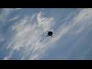 Soyuz rocket carrying Russian film crew approaches ISS