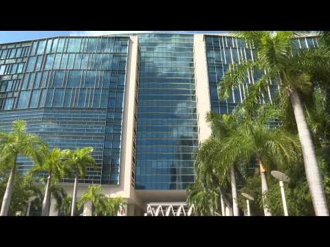 Exterior of Miami courthouse after extradition of alleged money launderer