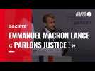 VIDÉO. Emmanuel Macron a ouvert les États généraux de la Justice