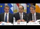 Greece, Cyprus, Egypt trilateral meeting on energy cooperation - Label : AFPTV - First images - Category : News