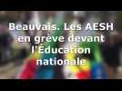 Beauvais. Les AESH en grève devant l'Éducation nationale