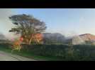 Leubringhen : un violent incendie détruit un hangar agricole