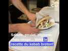 Salade, poulet, oignons... A Rennes, Kebreizh invente le kebab breton