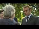 Macron arrives in Poitiers for talks on justice reform