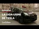 A l'intérieur de la gigantesque usine de Tesla en Europe