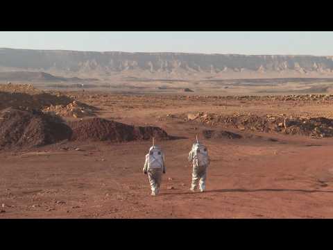 In the Israeli desert, astronauts simulate "life on Mars"