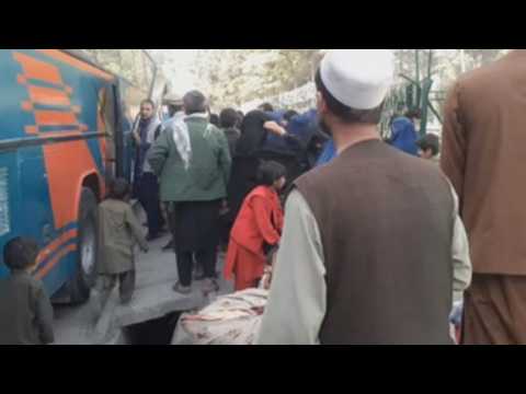 Displaced Afghan families return to Kabul