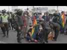 Bolivia protest against government's draft bill amid blckades, clashes