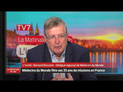 La Matinale | l'invité | Bernard Broustet, délégué régional de Médecins du Monde