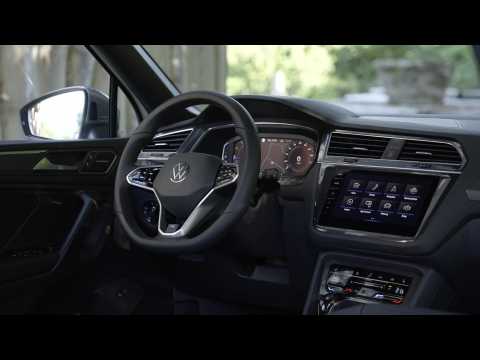 The new Volkswagen Tiguan Allspace R-Line Interior Design in Oryx White