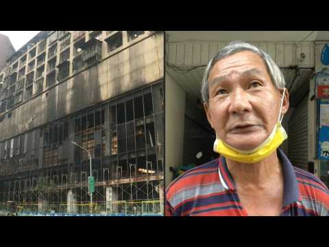 Anguish and anger after Taiwan building blaze kills 46