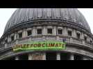 Activists protest against climate change in London