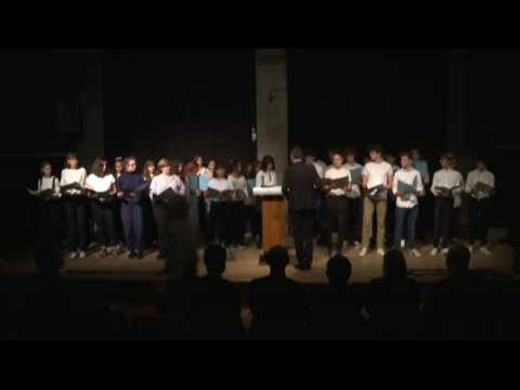 French choir sings tribute to slain teacher Samuel Paty